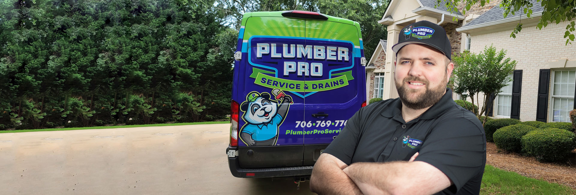 plumber pro van with sam
