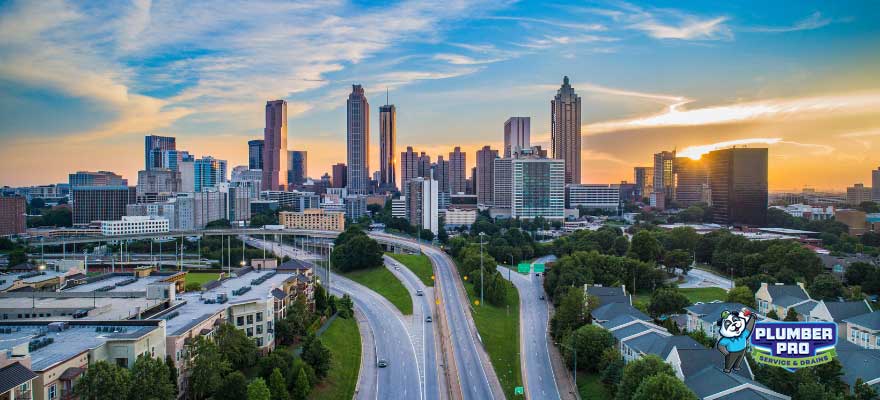 Licensed plumber working on residential plumbing repairs in Auburn, GA, ensuring reliable water services and installation.